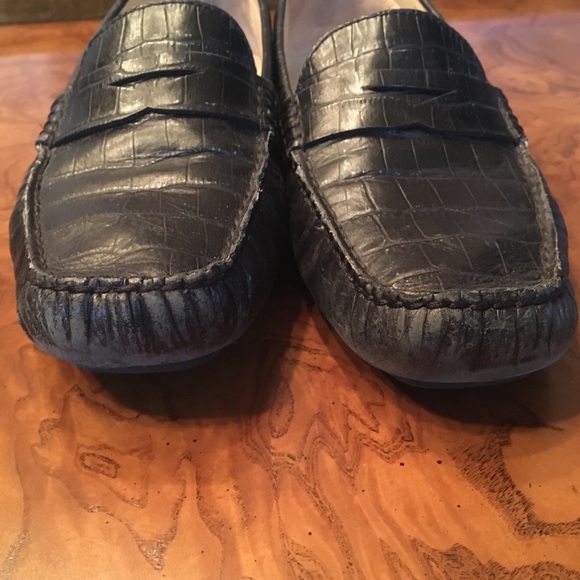 Cole Haan Trillby Croc-Print Driver Loafer - Picture 11 of 11